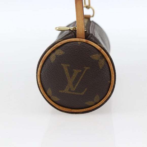 LOUIS VUITTON Monogram Papillon Pouch LV Auth 171898