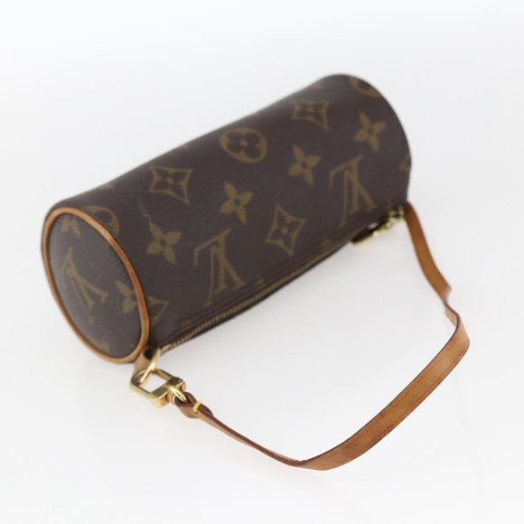 LOUIS VUITTON Monogram Papillon Pouch LV Auth 171898