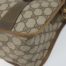 GUCCI GG Supreme Web Sherry Line Tote Bag PVC Beige Gold 41 02 039 Auth 171911-9