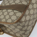 GUCCI GG Supreme Web Sherry Line Tote Bag PVC Beige Gold 41 02 039 Auth 171911-18