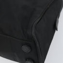 PRADA Tote Bag Nylon Black Silver Auth 171922-8