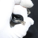 PRADA Tote Bag Nylon Black Silver Auth 171922-9