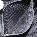 PRADA Tote Bag Nylon Black Silver Auth 171922-25