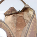 GUCCI GG Supreme Web Sherry Line Bag PVC Beige Gold 001 44 6655 Auth 171924-21