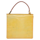 LOUIS VUITTON Monogram Vernis Spring street Hand Bag Gris M91029 LV Auth 171927-2