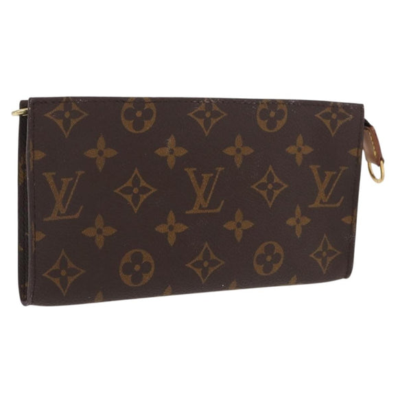 LOUIS VUITTON Monogram Bucket GM Accessory Pouch LV Auth 171931