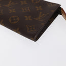 LOUIS VUITTON Monogram Bucket GM Accessory Pouch LV Auth 171931-14