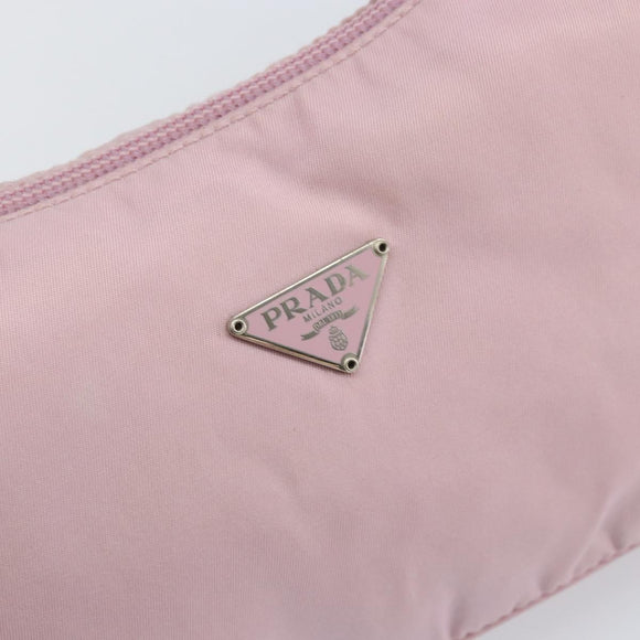 PRADA Handtasche Nylon Pink Auth 171934