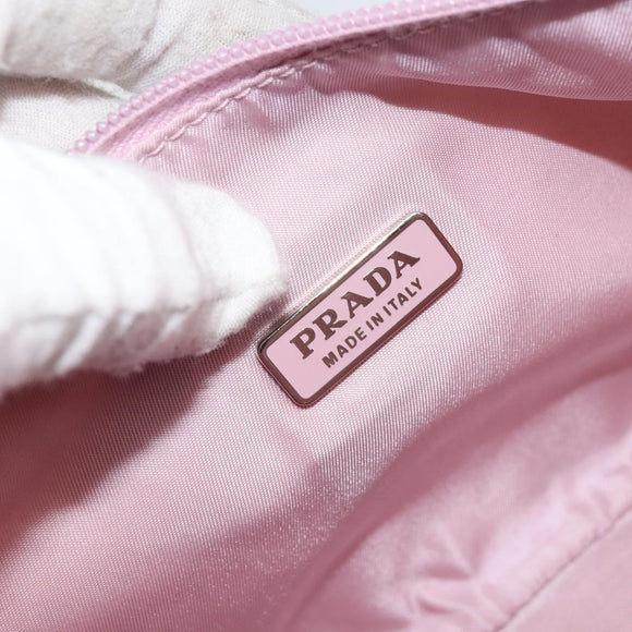 PRADA Handtasche Nylon Pink Auth 171934
