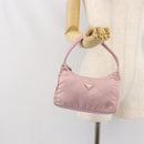 PRADA Handtasche Nylon Pink Auth 171934-22