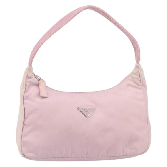 PRADA Handtasche Nylon Pink Auth 171934