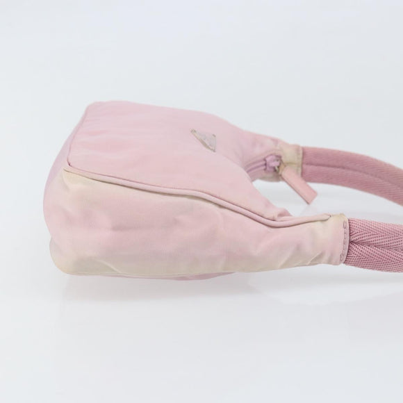 PRADA Handtasche Nylon Pink Auth 171934