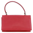 Salvatore Ferragamo Gancini Handtasche Leder 2-Wege Pink Silber Auth 171936V-2