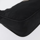 PRADA Hand Pouch Nylon Black Auth 171938-14