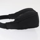 PRADA Hand Pouch Nylon Black Auth 171938-4