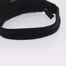 PRADA Hand Pouch Nylon Black Auth 171938-7