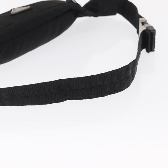 PRADA Heuptas Nylon Zwart Auth 171943