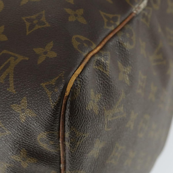 LOUIS VUITTON Monogram Keepall 55 Boston Tas M41424 LV Auth 171947