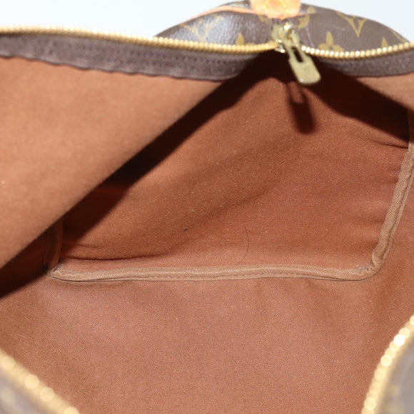 LOUIS VUITTON Monogram Keepall 55 Boston Tas M41424 LV Auth 171947