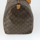 LOUIS VUITTON Monogram Keepall 55 Boston Tas M41424 LV Auth 171947-4