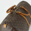 LOUIS VUITTON Monogram Keepall 55 Boston Tas M41424 LV Auth 171947-6