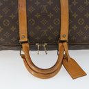 LOUIS VUITTON Monogram Keepall 55 Boston Tas M41424 LV Auth 171947-7