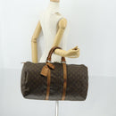 LOUIS VUITTON Monogram Keepall 50 Boston Bag M41426 LV Auth 171948-22