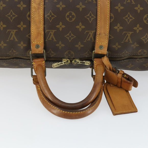 LOUIS VUITTON Monogram Keepall 50 Boston Bag M41426 LV Auth 171948