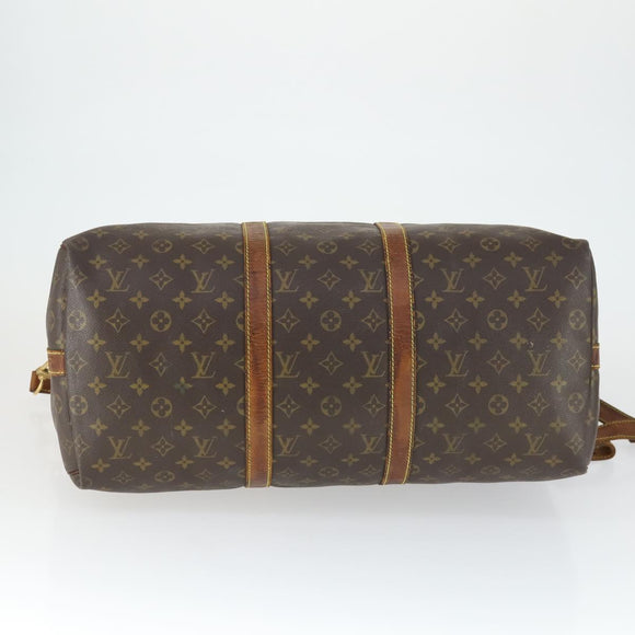 LOUIS VUITTON Monogram Keepall Bandouliere 50 Boston Bag M41416 LV Auth 171949