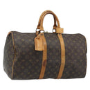 LOUIS VUITTON Monogram Keepall 45 Boston Bag M41428 LV Auth 171950-1
