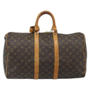 LOUIS VUITTON Monogram Keepall 45 Boston Bag M41428 LV Auth 171950-2