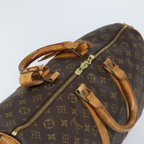 LOUIS VUITTON Monogram Keepall 45 Boston Bag M41428 LV Auth 171950