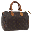 LOUIS VUITTON Monogram Speedy 25 Hand Bag M41528 LV Auth 171952-1