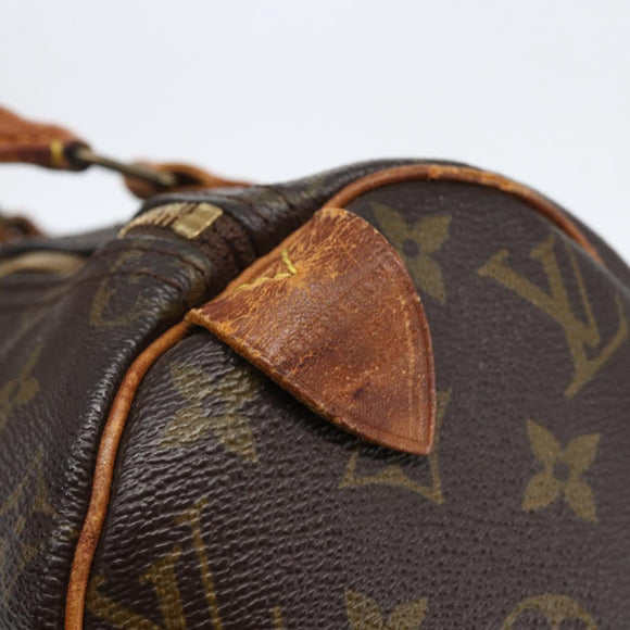 LOUIS VUITTON Monogram Speedy 25 Hand Bag M41528 LV Auth 171952