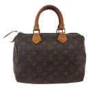 LOUIS VUITTON Monogram Speedy 25 Hand Bag M41528 LV Auth 171952-2