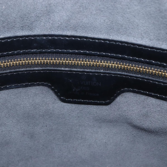 LOUIS VUITTON Epi Lussac Shoulder Bag Black M52282 LV Auth 171960