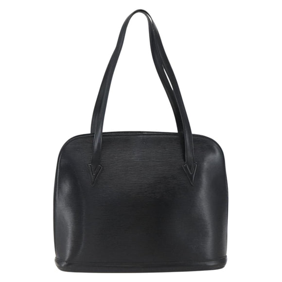 LOUIS VUITTON Epi Lussac Shoulder Bag Black M52282 LV Auth 171960