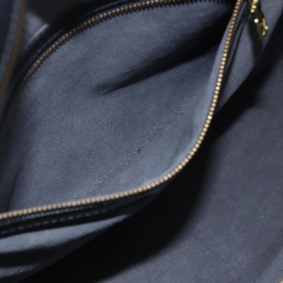 LOUIS VUITTON Epi Lussac Shoulder Bag Black M52282 LV Auth 171960