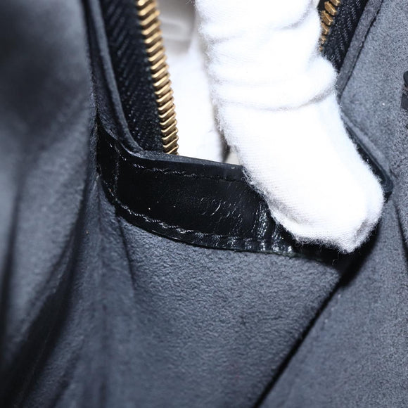 LOUIS VUITTON Epi Lussac Shoulder Bag Black M52282 LV Auth 171960
