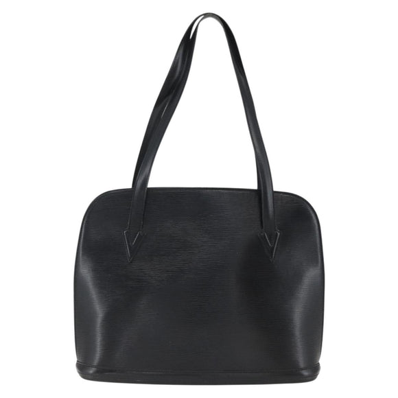LOUIS VUITTON Epi Lussac Shoulder Bag Black M52282 LV Auth 171960
