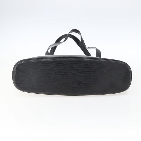 LOUIS VUITTON Epi Lussac Shoulder Bag Black M52282 LV Auth 171960