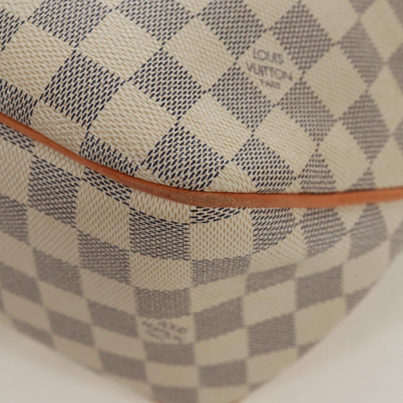 LOUIS VUITTON Damier Azur Delightful MM Shoulder Bag N41448 LV Auth 171963V