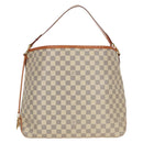 LOUIS VUITTON Damier Azur Delightful MM Shoulder Bag N41448 LV Auth 171963V-13