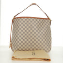 LOUIS VUITTON Damier Azur Delightful MM Shoulder Bag N41448 LV Auth 171963V-12