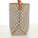 LOUIS VUITTON Damier Azur Delightful MM Shoulder Bag N41448 LV Auth 171963V-3