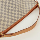 LOUIS VUITTON Damier Azur Delightful MM Shoulder Bag N41448 LV Auth 171963V-6