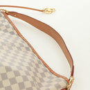 LOUIS VUITTON Damier Azur Delightful MM Shoulder Bag N41448 LV Auth 171963V-14