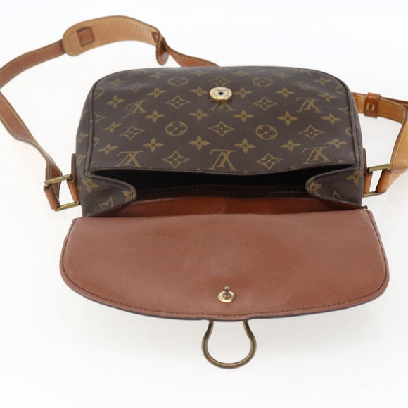 LOUIS VUITTON Monogram Saint Cloud GM Shoulder Bag M51242 LV Auth 171967