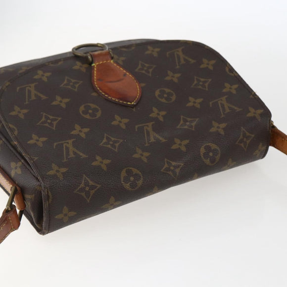 LOUIS VUITTON Monogram Saint Cloud GM Shoulder Bag M51242 LV Auth 171967