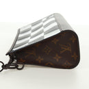 LOUIS VUITTON Monogram Chess Stand Pouch M81588 LV Auth 171970M-4